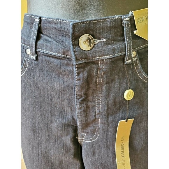 NWT NEW NINE WEST BOOTCUT DARK JEANS SZ 10/29 - Picture 5 of 11